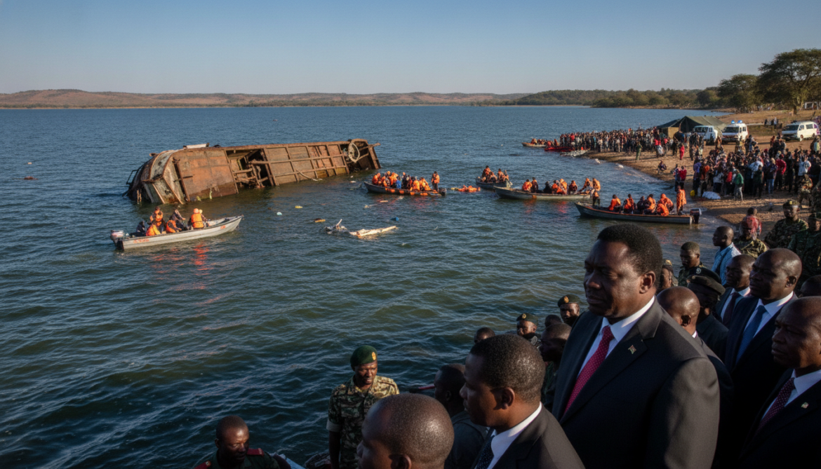 Zimbabwe ferry capsizes on Lake Kariba with at least 84 dead