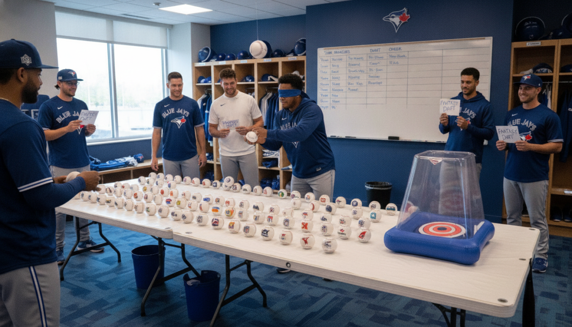 Blue Jays employ creative method to determine fantasy football draft order