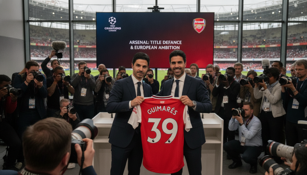 Arsenal begin title defence with Guimaraes boost and Champions League ambitions