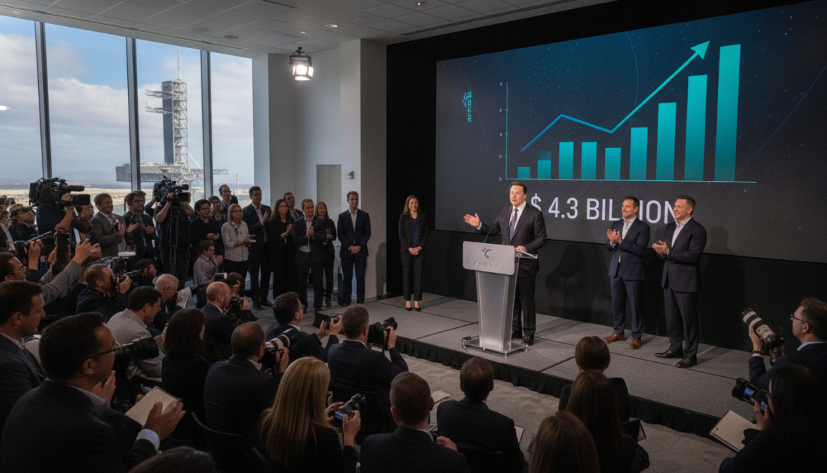 Starlink posts $4.3 billion quarterly revenue and becomes SpaceX's financial pillar