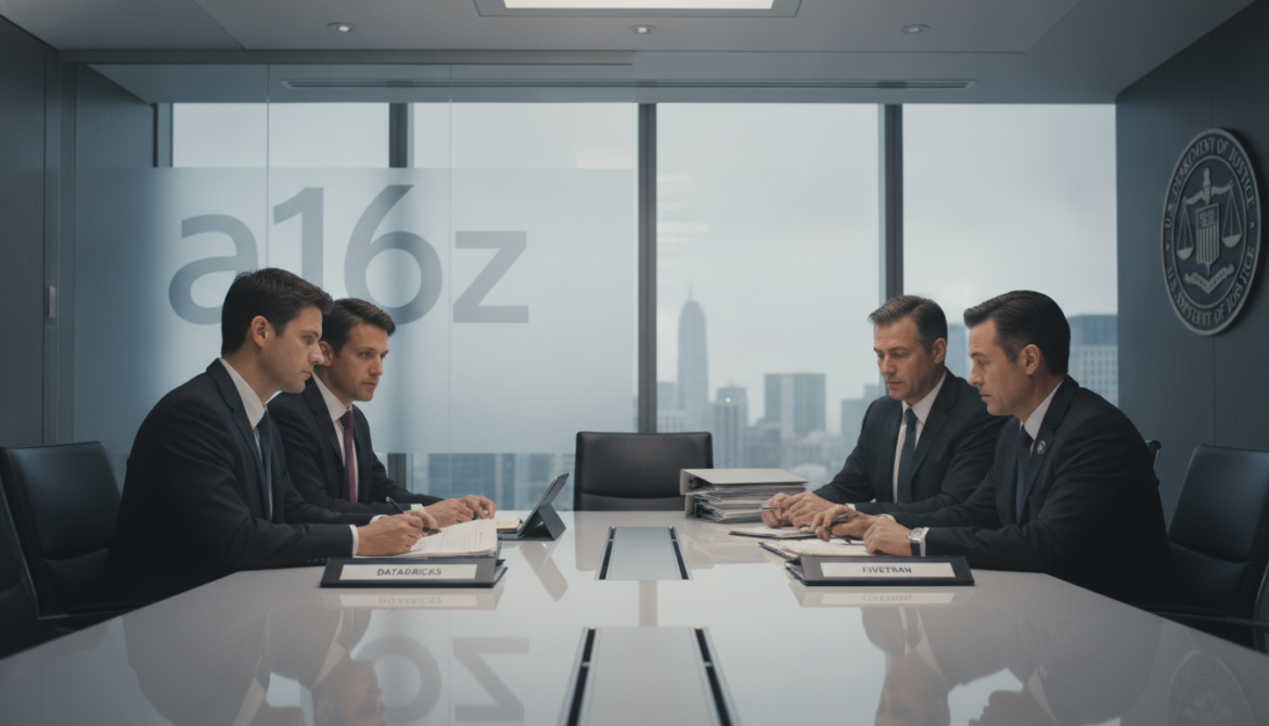 Andreessen Horowitz faces DOJ probe over partners' board seats at Databricks and Fivetran
