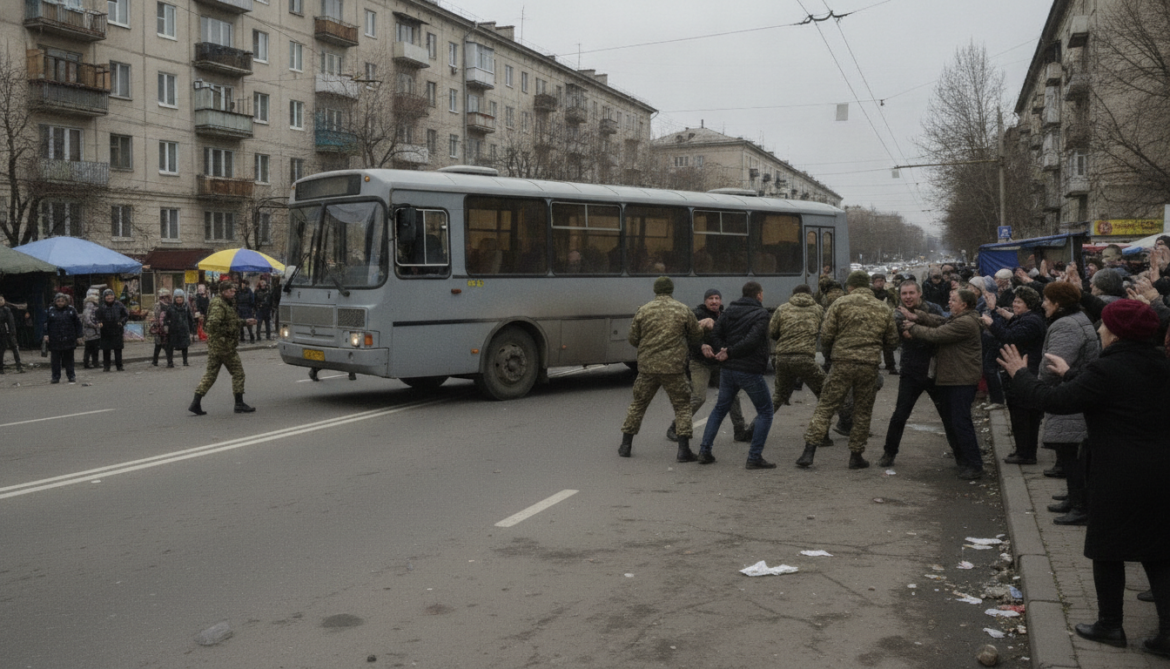 Ukraine mobilisation busification provokes rights outcry after street seizures