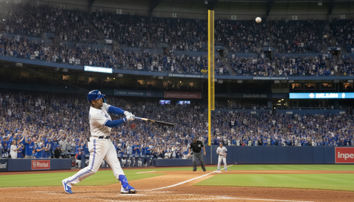 Blue Jays' Okamoto launches no-doubt solo homer in MLB highlight