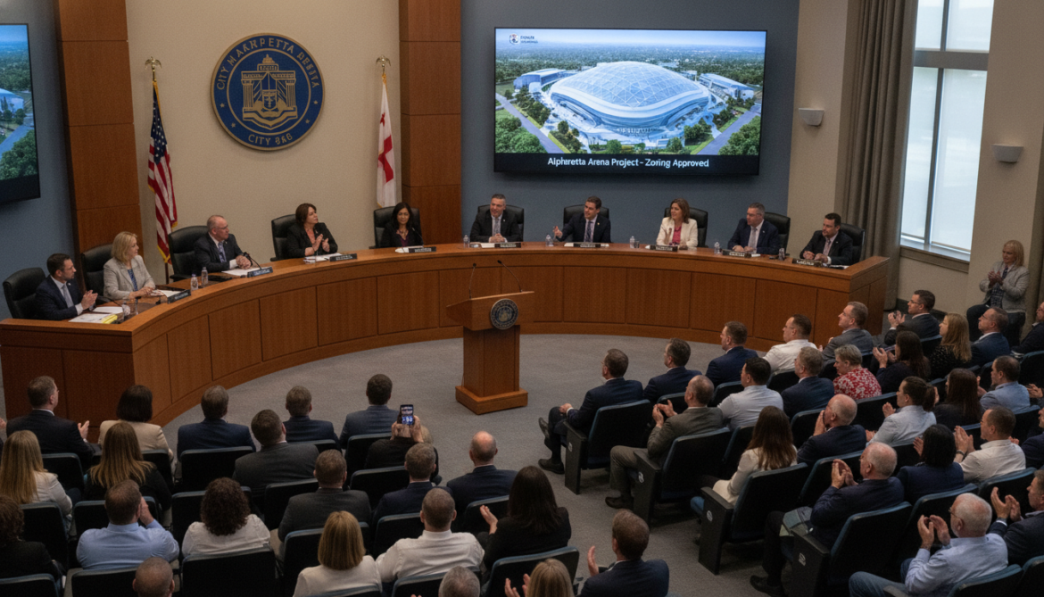 Alpharetta council approves zoning for potential 20,000-seat NHL arena