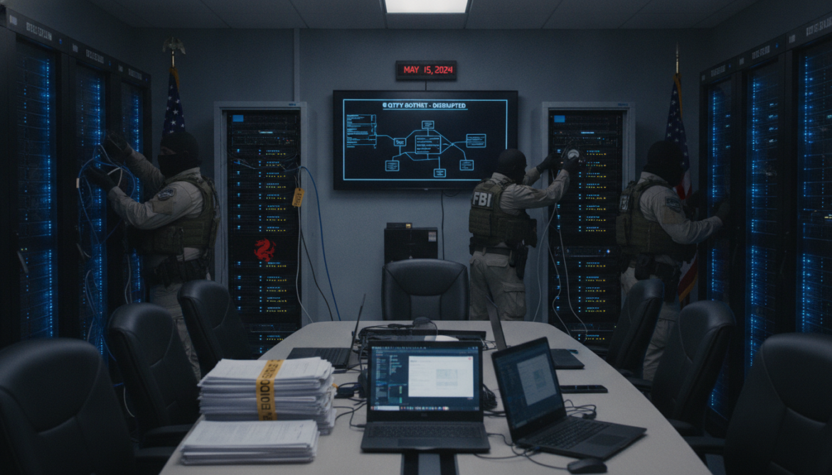 FBI Seizes China-Backed QTFY Botnet Domains, Disrupts U.S. Government Hacks