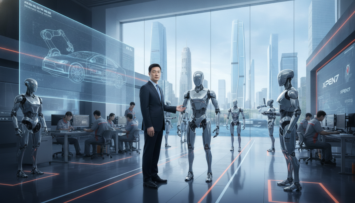 Chinese Automakers Race to Commercialize Humanoid Robots After Xpeng $900M Raise
