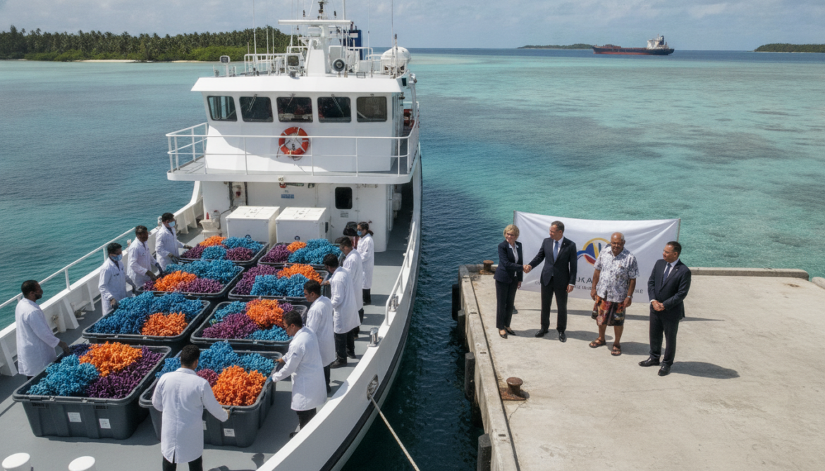 Palau Super Coral Could Save Great Barrier Reef as Australian Trials Launch