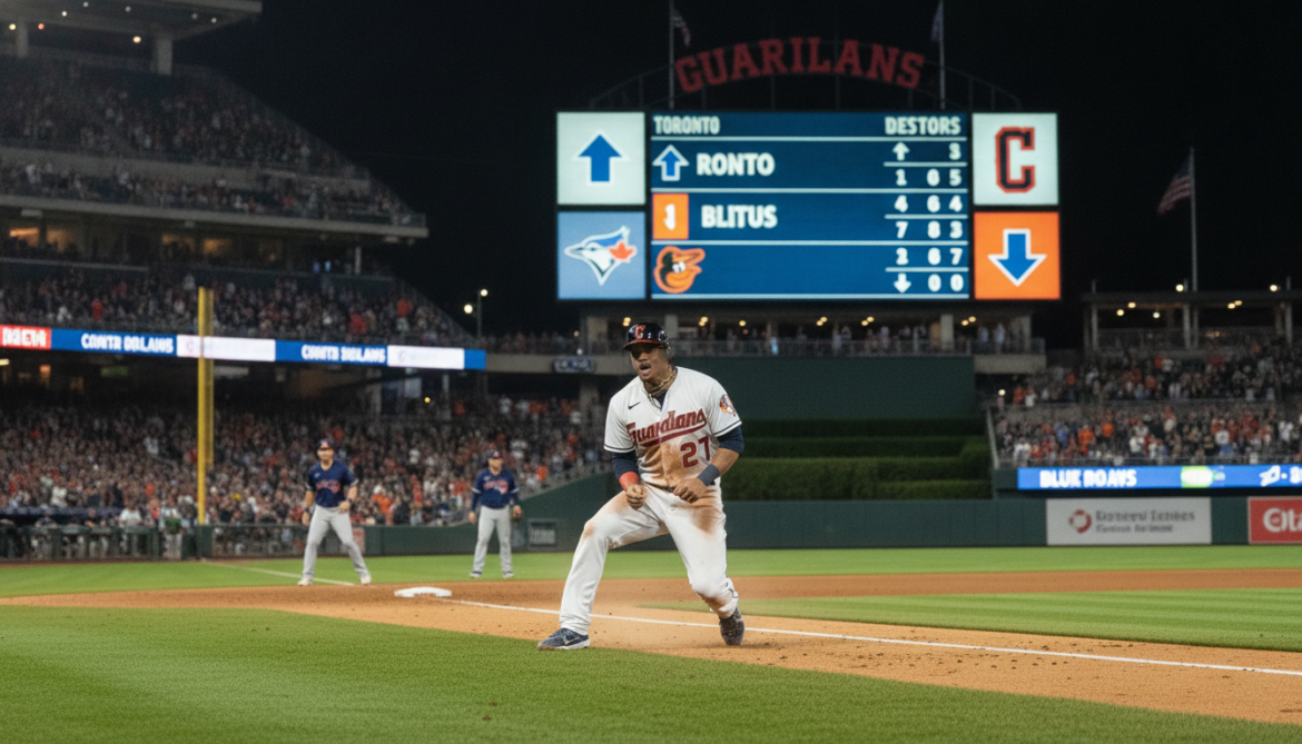 Guardians stumble, AL wild-card tightens as Blue Jays and Orioles gain