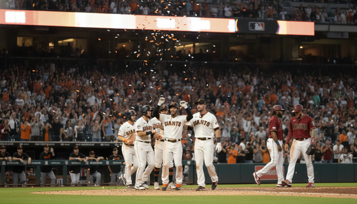 Giants Beat Diamondbacks 7-2 as Offense Dominates in MLB Highlights