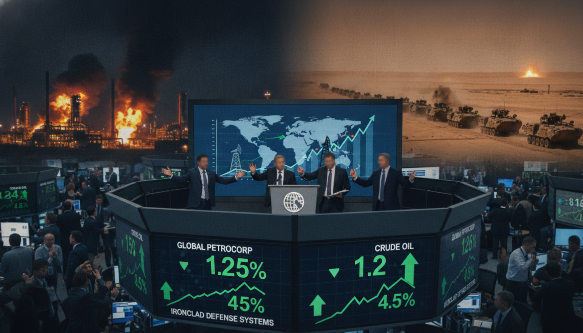 War on Iran reshapes global economy as oil and defence firms surge