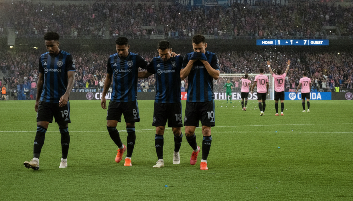 CF Montreal slump deepens after 7-1 loss to Inter Miami