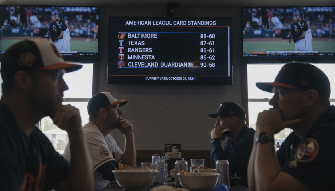 AL wild-card race tightens as Orioles, Rangers, Twins close gap on Guardians