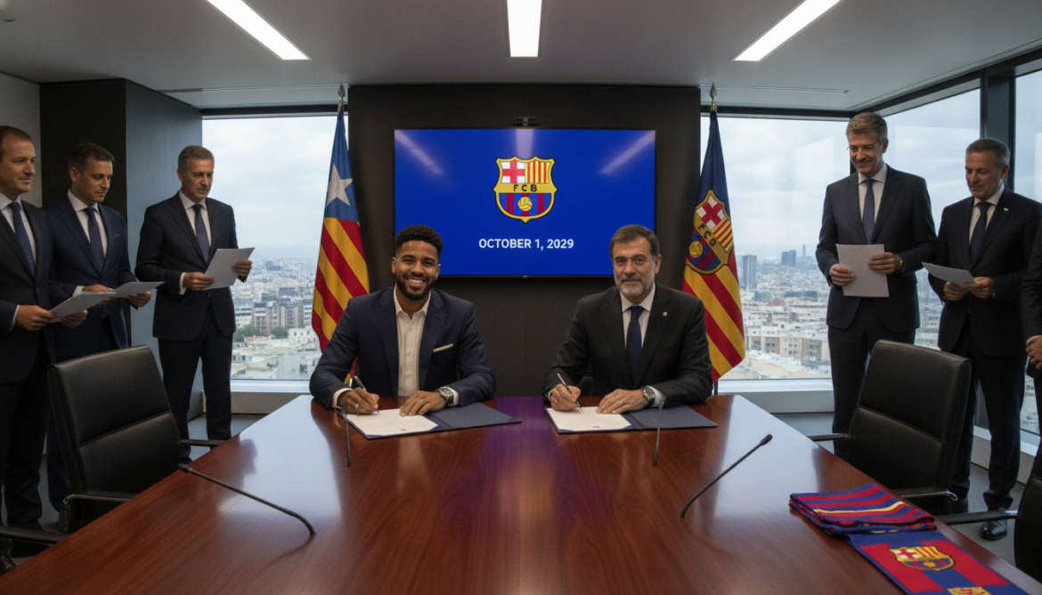 Gabriel Jesus signs with Barcelona until 2029 in deadline move from Arsenal