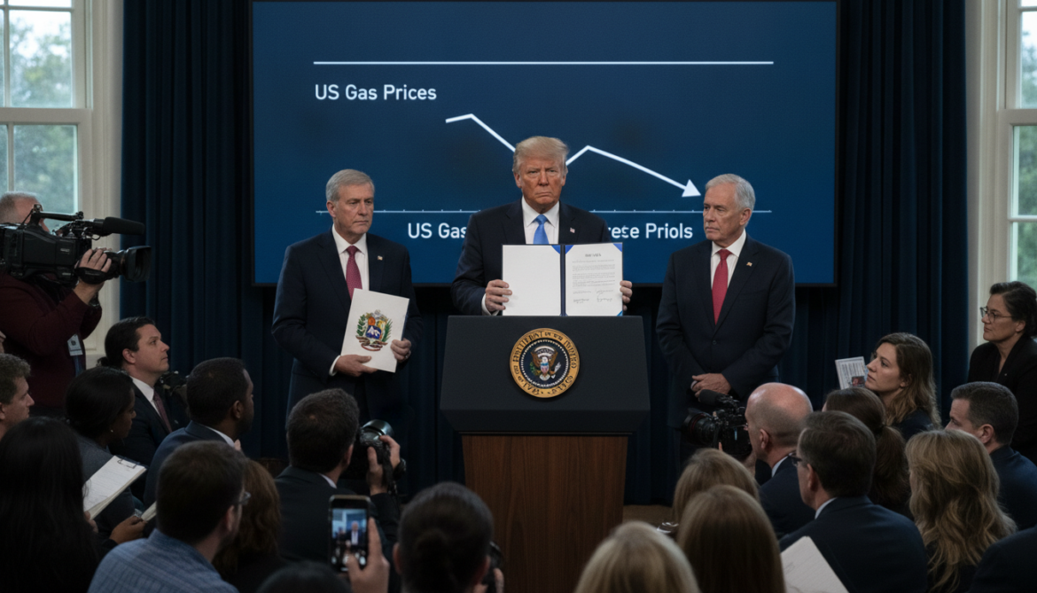 US-Venezuela oil deal announced by Trump unlikely to lower US gas prices