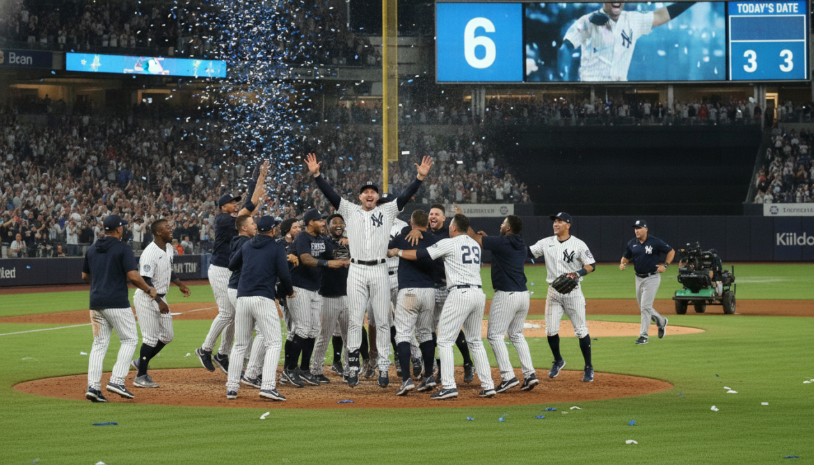Yankees rally in 10th Schlittler sets franchise record in 6-3 win