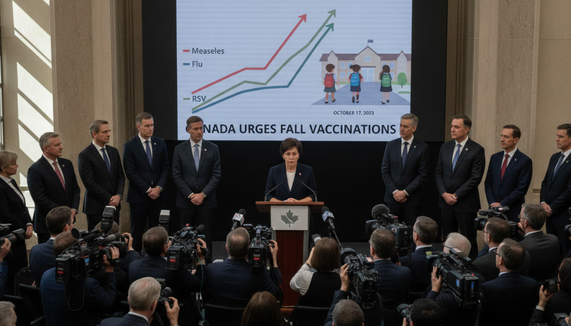 Canada urges fall vaccinations as measles, flu and RSV threaten schools
