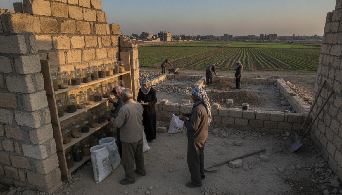 Gaza farmers rebuild seed bank to preserve local crop varieties